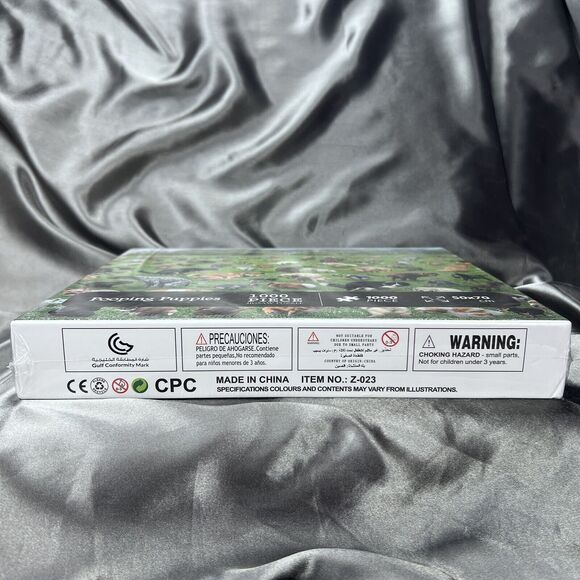 Pooping Puppies 1000 Piece Jigsaw‎ Puzzle Dogs 50x70 cm Gag Gift Funky Funny Toy - Picture 8 of 11